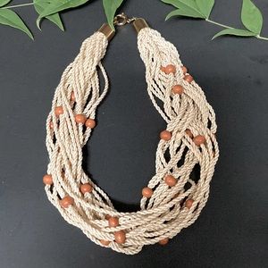 Gorgeous Multi-Layered Rope Beaded Choker